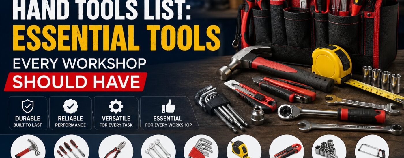 Hand Tools List