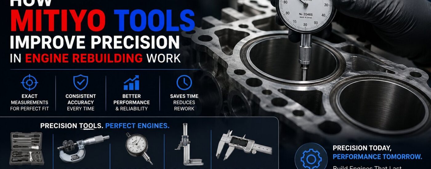 How Mitiyo Tools Improve Precision in Engine Rebuilding Work