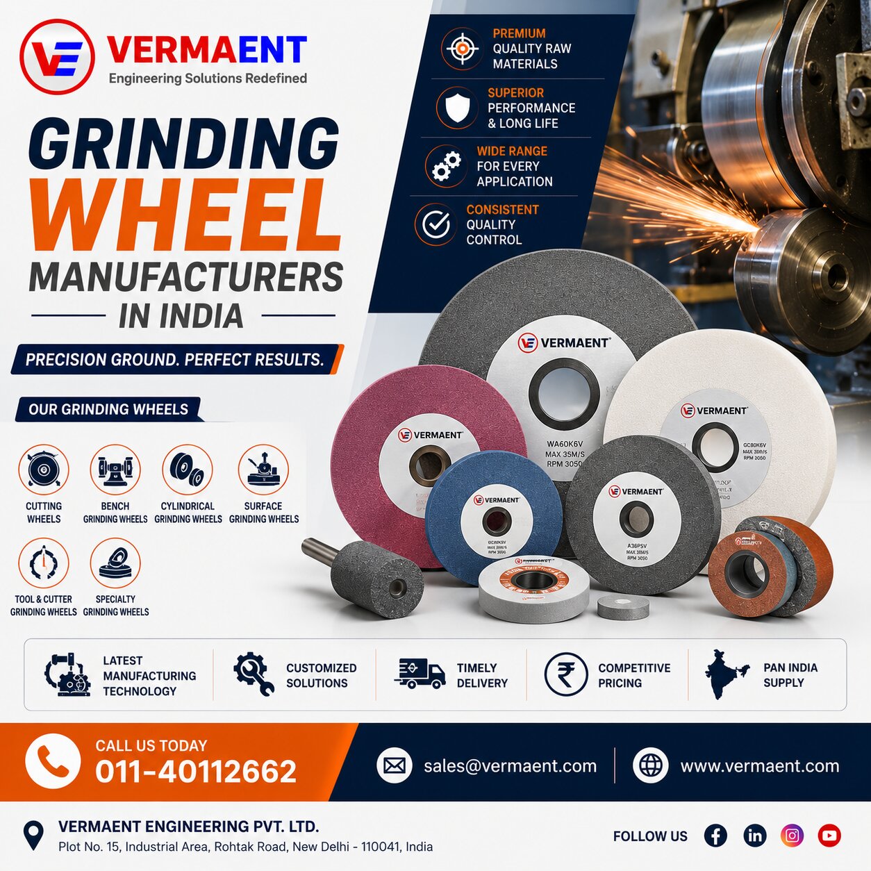 Grinding Wheel Manufacturers in India